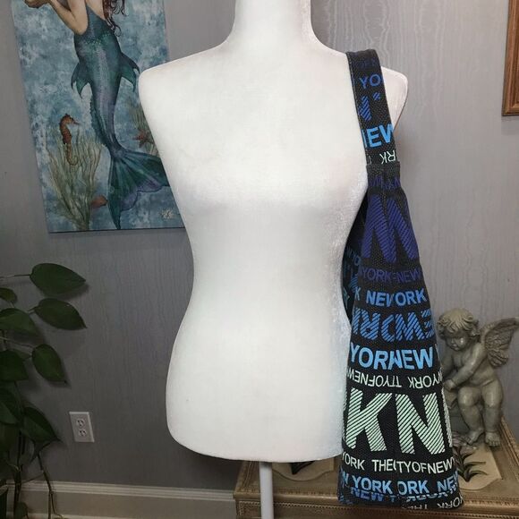 Robin Ruth New York Large Canvas Bag Tote Zip Closure - Picture 3 of 16